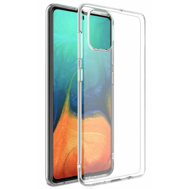 Чехол силиконовый для Samsung Galaxy A71 X-Case прозрачный 362₽