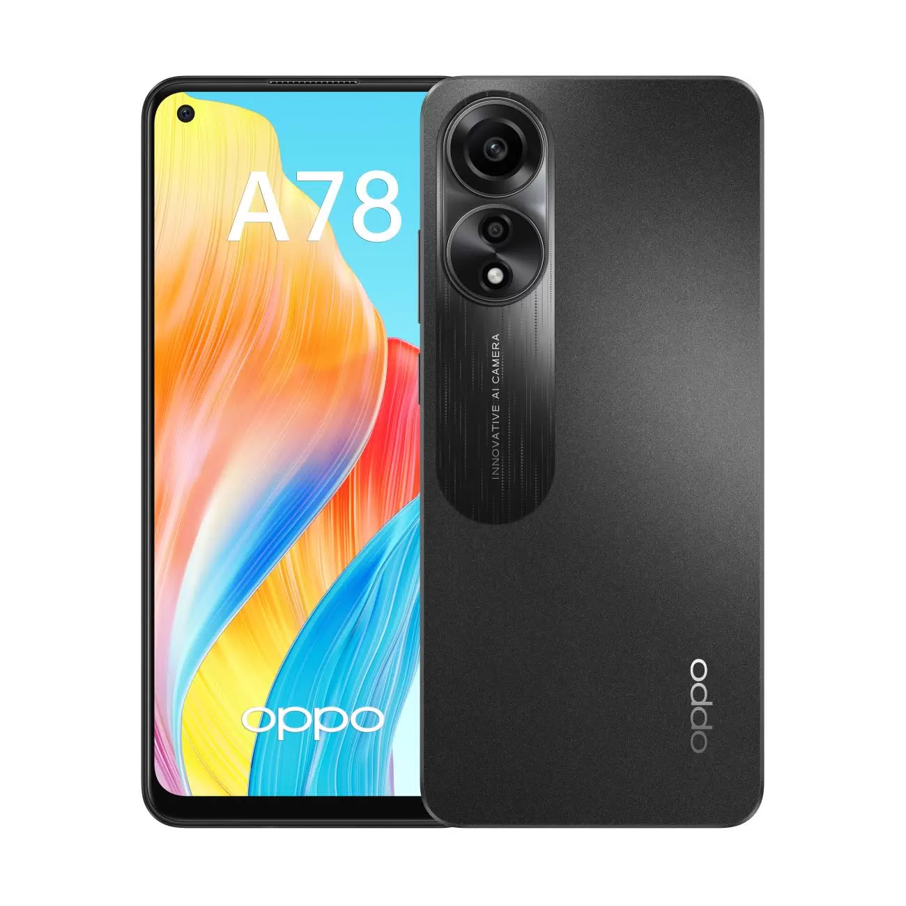

Смартфон OPPO A78 8/128GB, черный, A78 8/128GB, черный