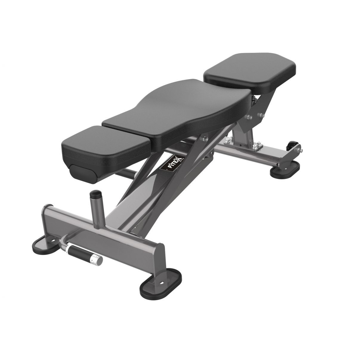

Скамейка регулируемая FITEX FTX-61A46B, Черный;серый, ftx-61a46b