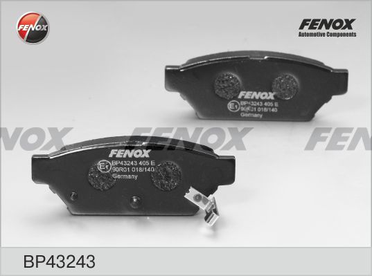 

Комплект тормозных колодк FENOX BP43243