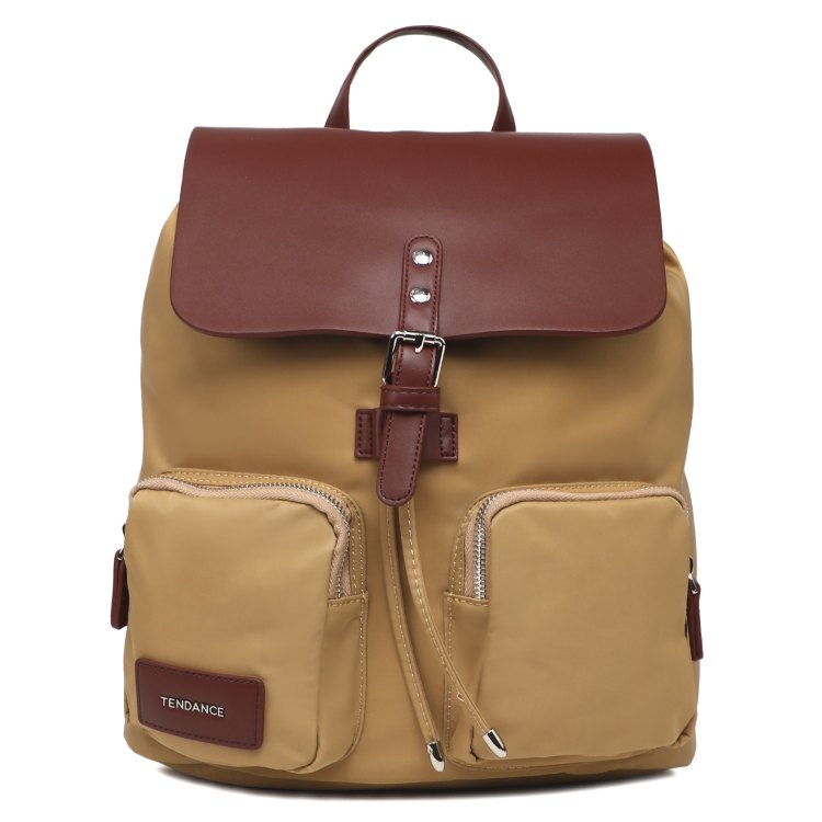 

Рюкзак женский Tendance 6225 бежевый, 33х12х30 см, 6225