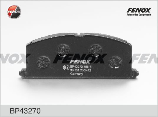 

Комплект тормозных колодк FENOX BP43270