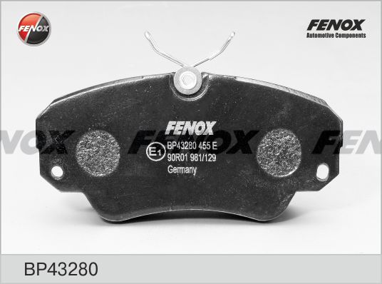 

Комплект тормозных колодк FENOX BP43280