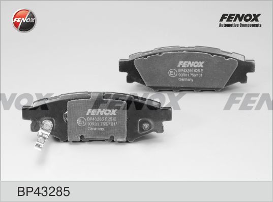 

Комплект тормозных колодк FENOX BP43285