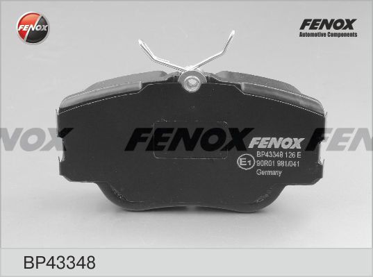 Комплект тормозных колодк FENOX BP43348 100038223433