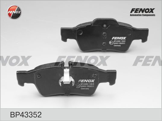 

Комплект тормозных колодк FENOX BP43352