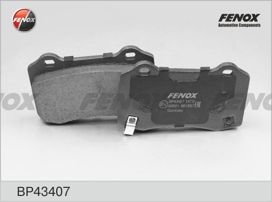 

Комплект тормозных колодк FENOX BP43407