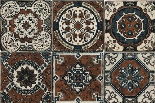 фото Плитка mainzu bolonia pt02075 decor socarrat 20x20 1 м2