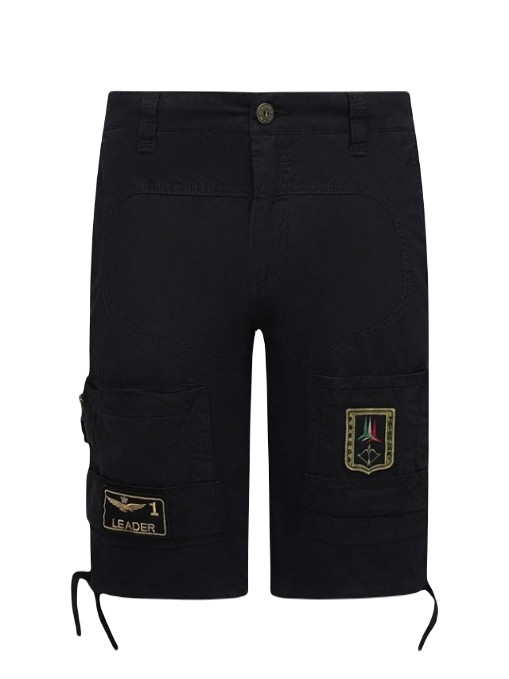 

Шорты мужские Aeronautica Militare BE041CT1122 черные 50 RU, BE041CT1122