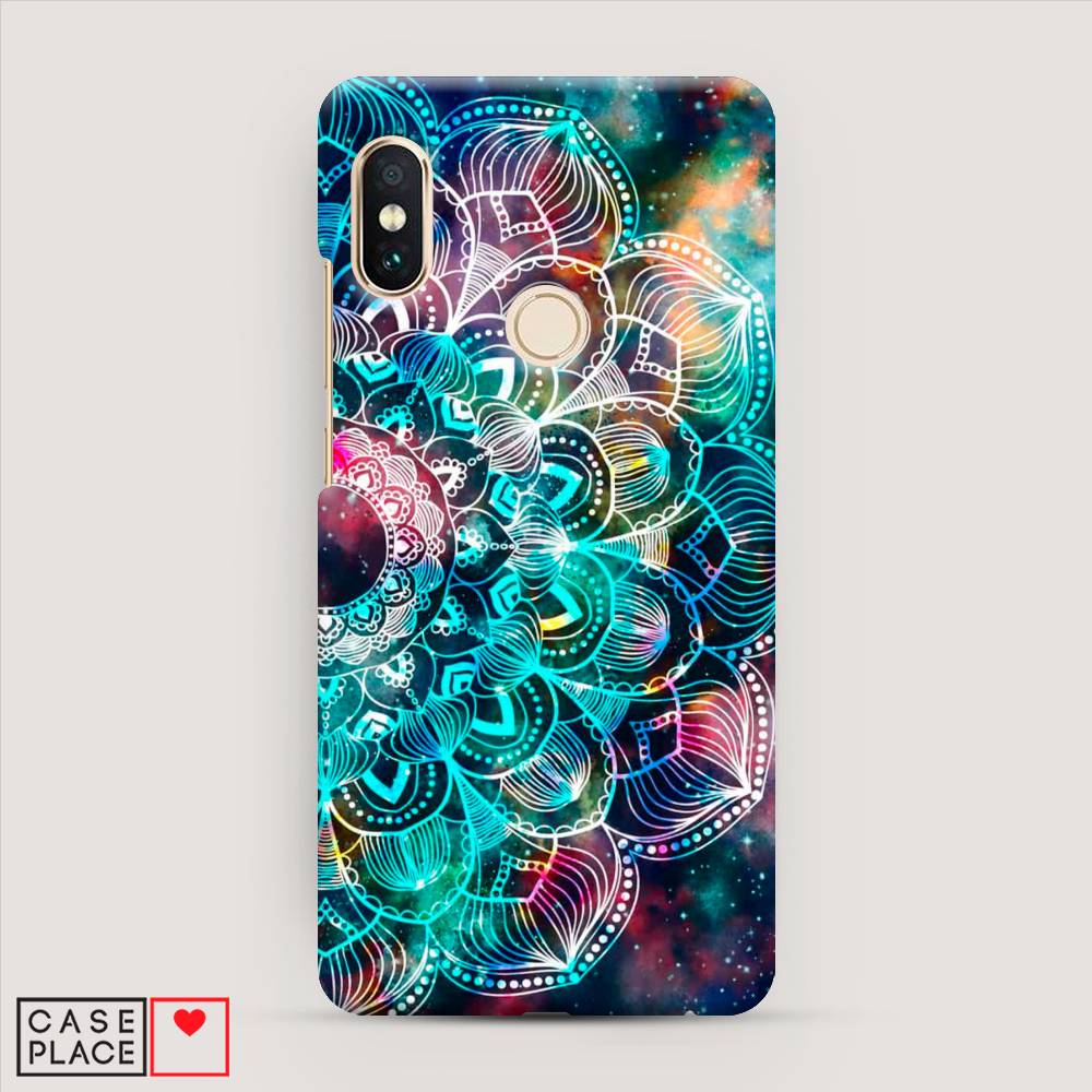 фото Пластиковый чехол "мандала космос" на xiaomi redmi note 5 awog