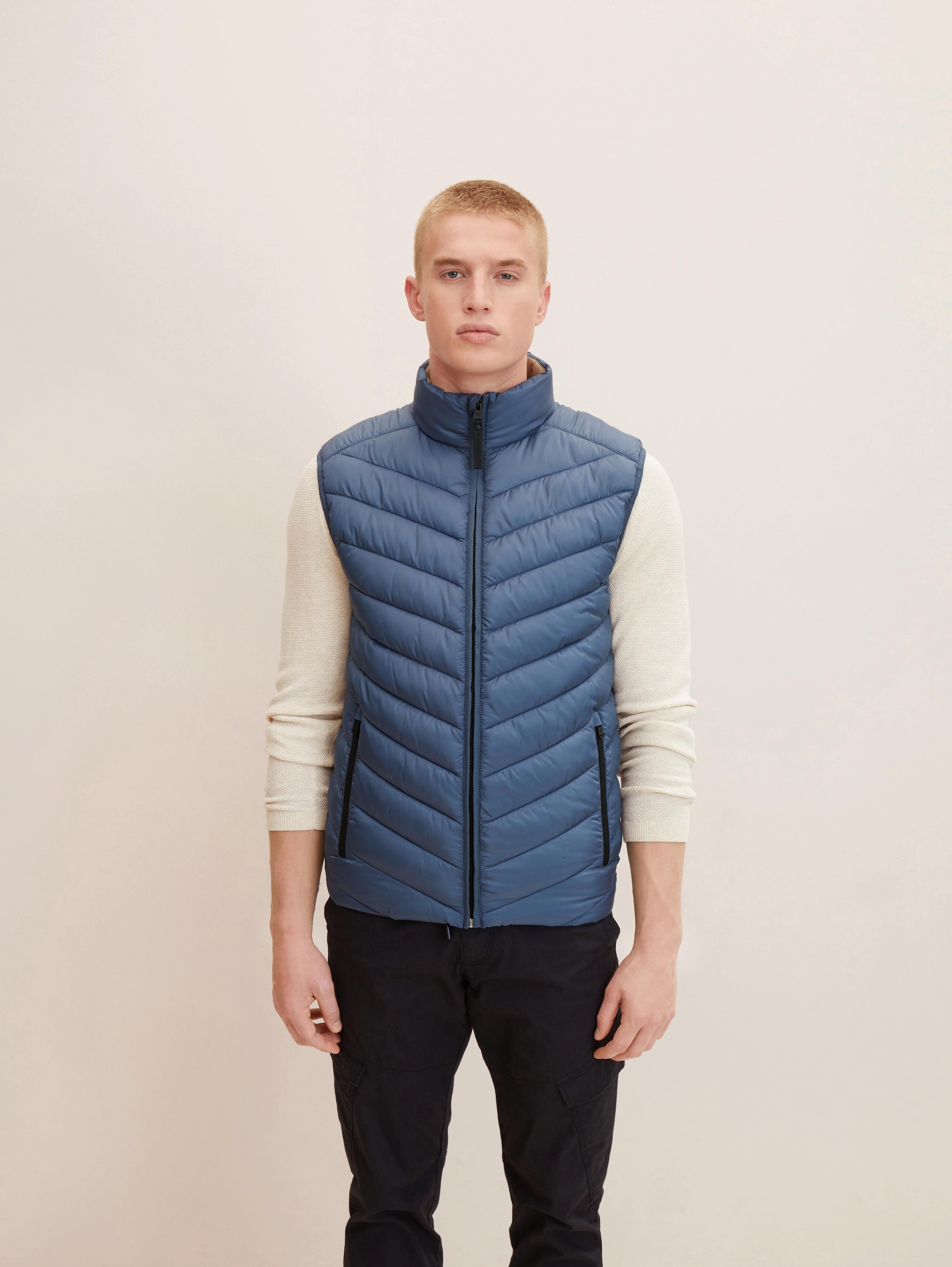 

Утепленный жилет мужской TOM TAILOR 1031473 синий 3XL, 1031473