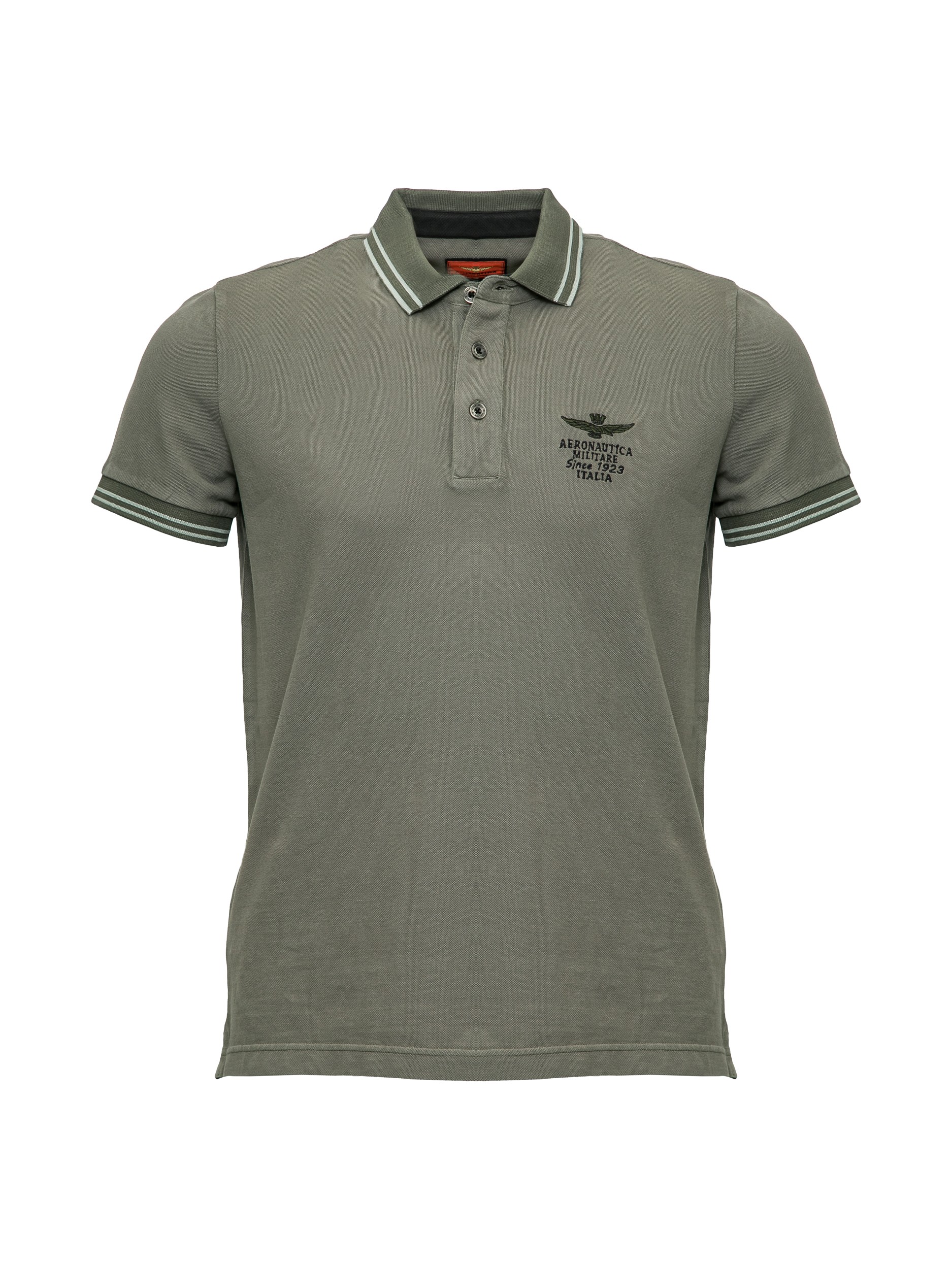 

Футболка мужская Aeronautica Militare PO1600P144 хаки 54 RU, PO1600P144
