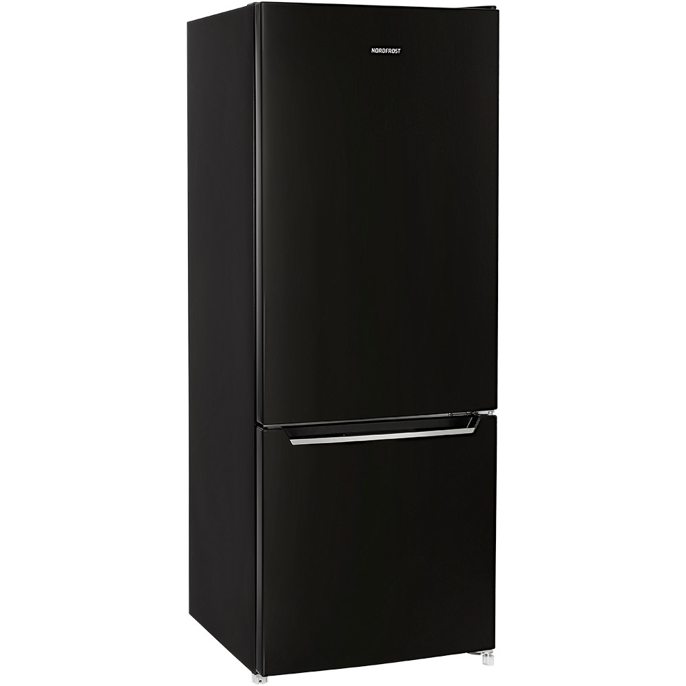 Холодильник NordFrost RFC 210 LFXd серый двухкамерный холодильник nordfrost nrb 151 s