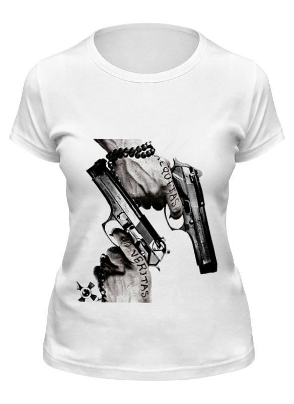 

Футболка женская Printio The boondock saints белая 2XL, Белый, The boondock saints
