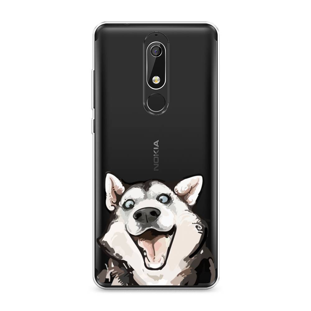 

Чехол Awog "Радостный хаски" для Nokia 5.1, 121750-1