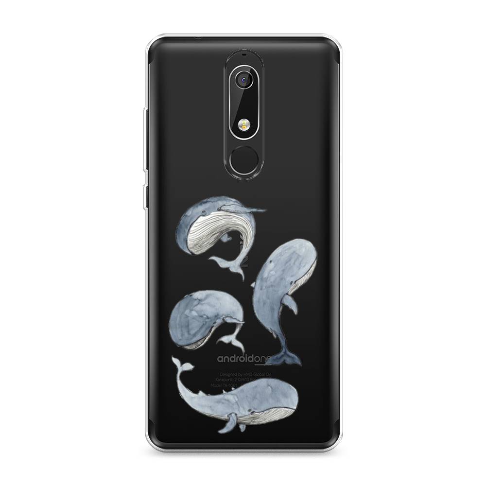 

Чехол Awog "Киты" для Nokia 5.1, 121750-1