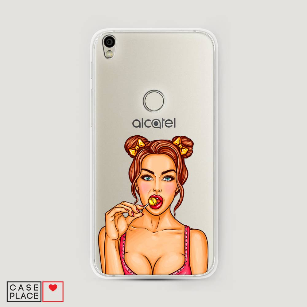 

Чехол Awog на Alcatel Shine Lite / Алкатель Shine Lite "Вкусный леденец", 170350-7