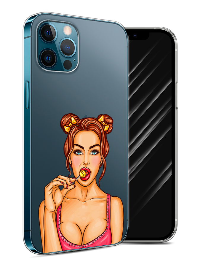 

Чехол Awog на Apple iPhone 12 / Айфон 12 "Вкусный леденец", Разноцветный, 12550-7
