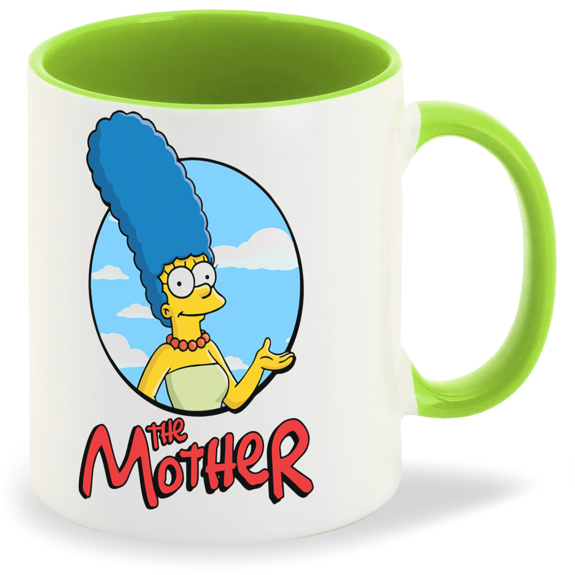 

Кружка CoolPodarok Прикол Семья Симпсоны The mother Мама, Прикол Семья Симпсоны The mother Мама