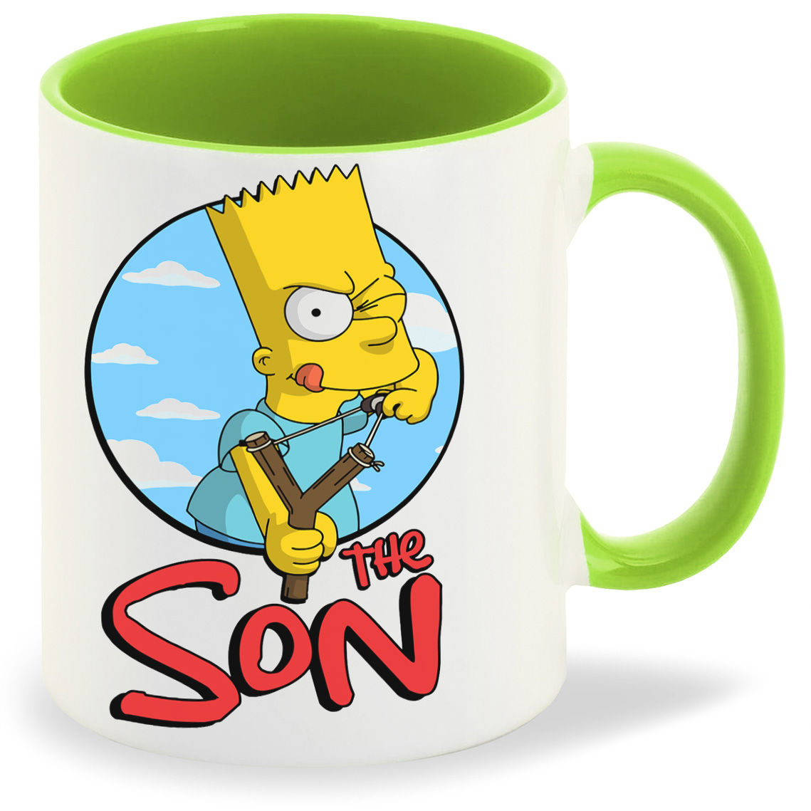 

Кружка CoolPodarok Прикол Семья Симпсоны The son Сын, Прикол Семья Симпсоны The son Сын