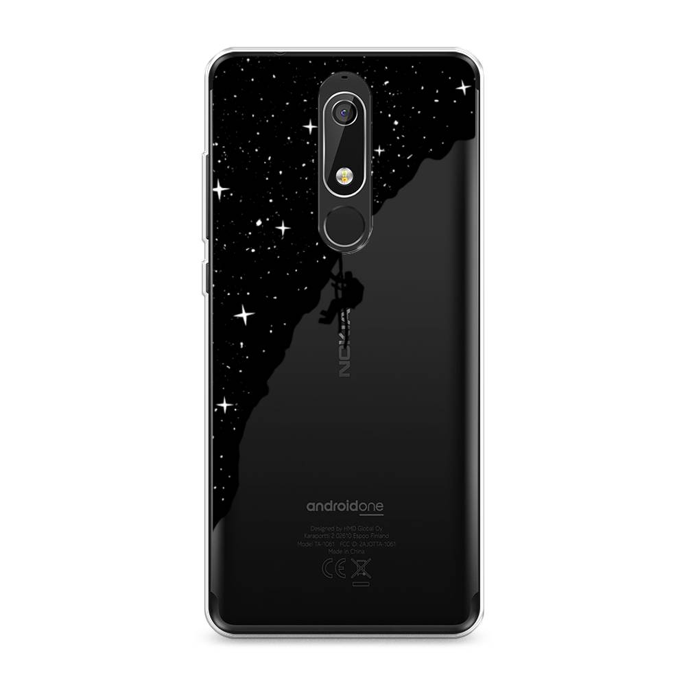 

Чехол Awog "Скалолаз в космосе" для Nokia 5.1, 121750-4
