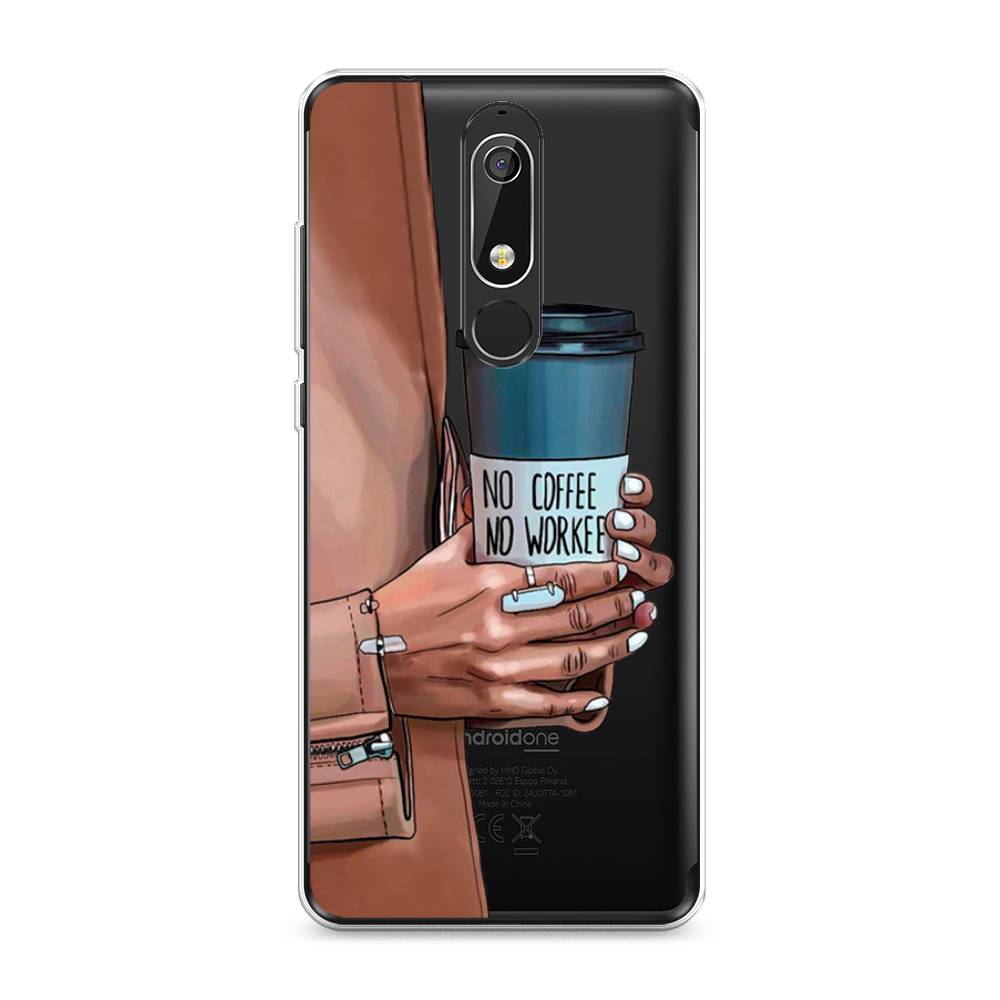 

Чехол Awog "No coffee" для Nokia 5.1, 121750-7