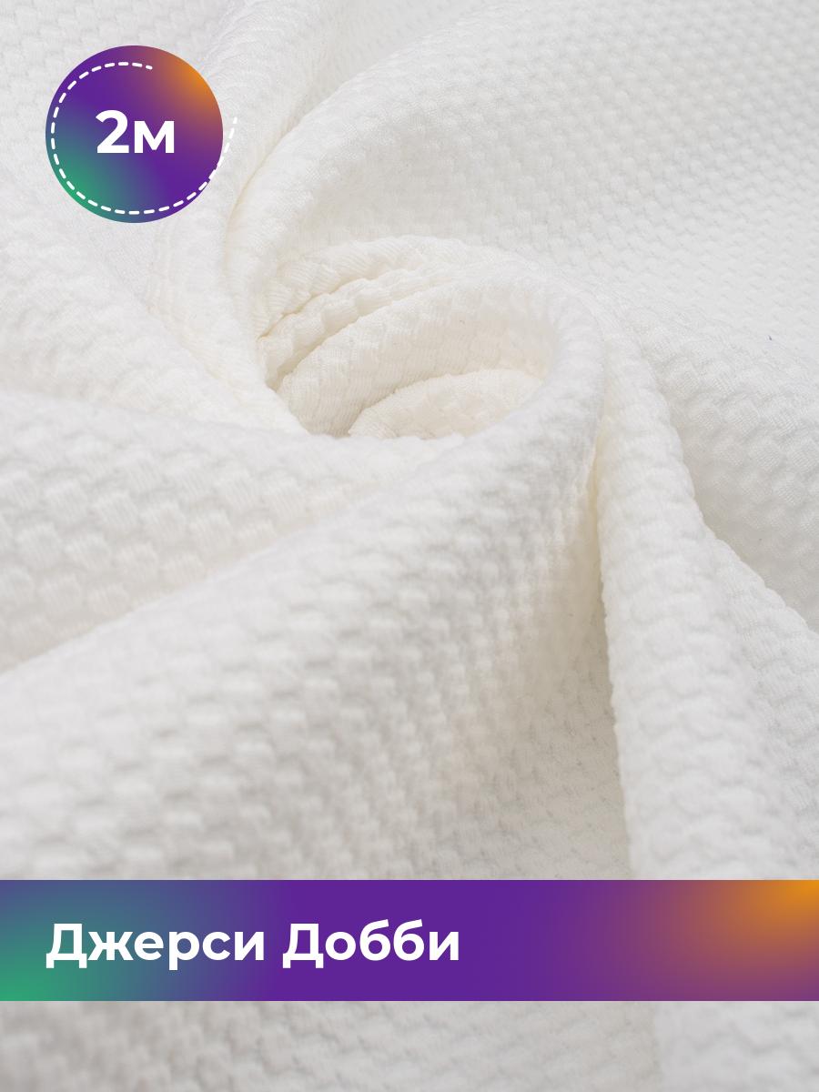 

Ткань Джерси Добби Shilla, отрез 2 м * 150 см белый 2_22236.003, 18106013