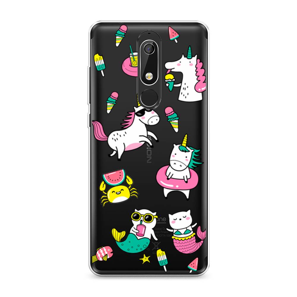 

Чехол Awog "На отдыхе" для Nokia 5.1, 121750-2