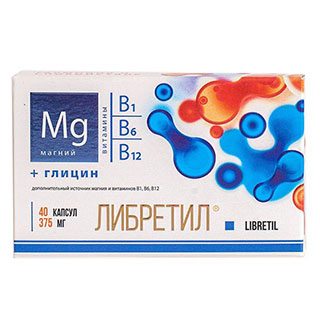 

Здоровые нервы Либретил капсулы 40 шт., Либретил