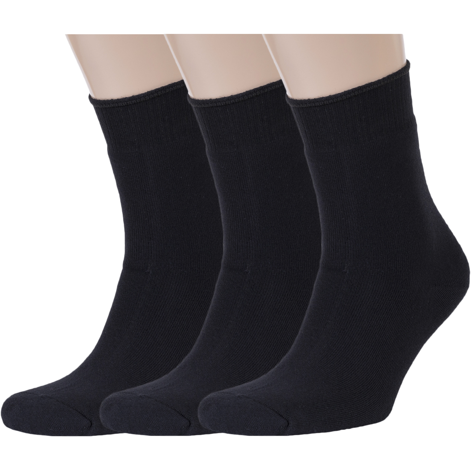 Комплект носков мужских Красная Ветка 3-С-694 черных 25