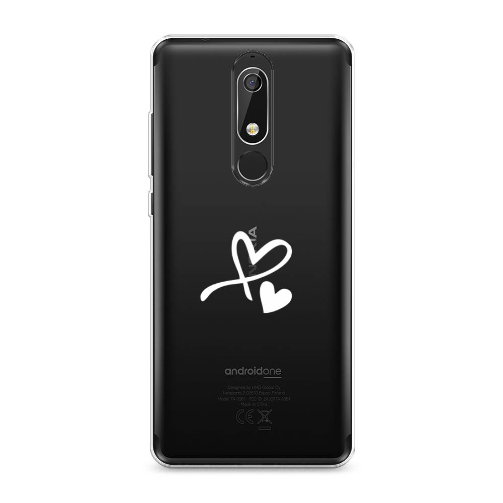 

Чехол Awog "Сердечко минимализм" для Nokia 5.1, 121750-6