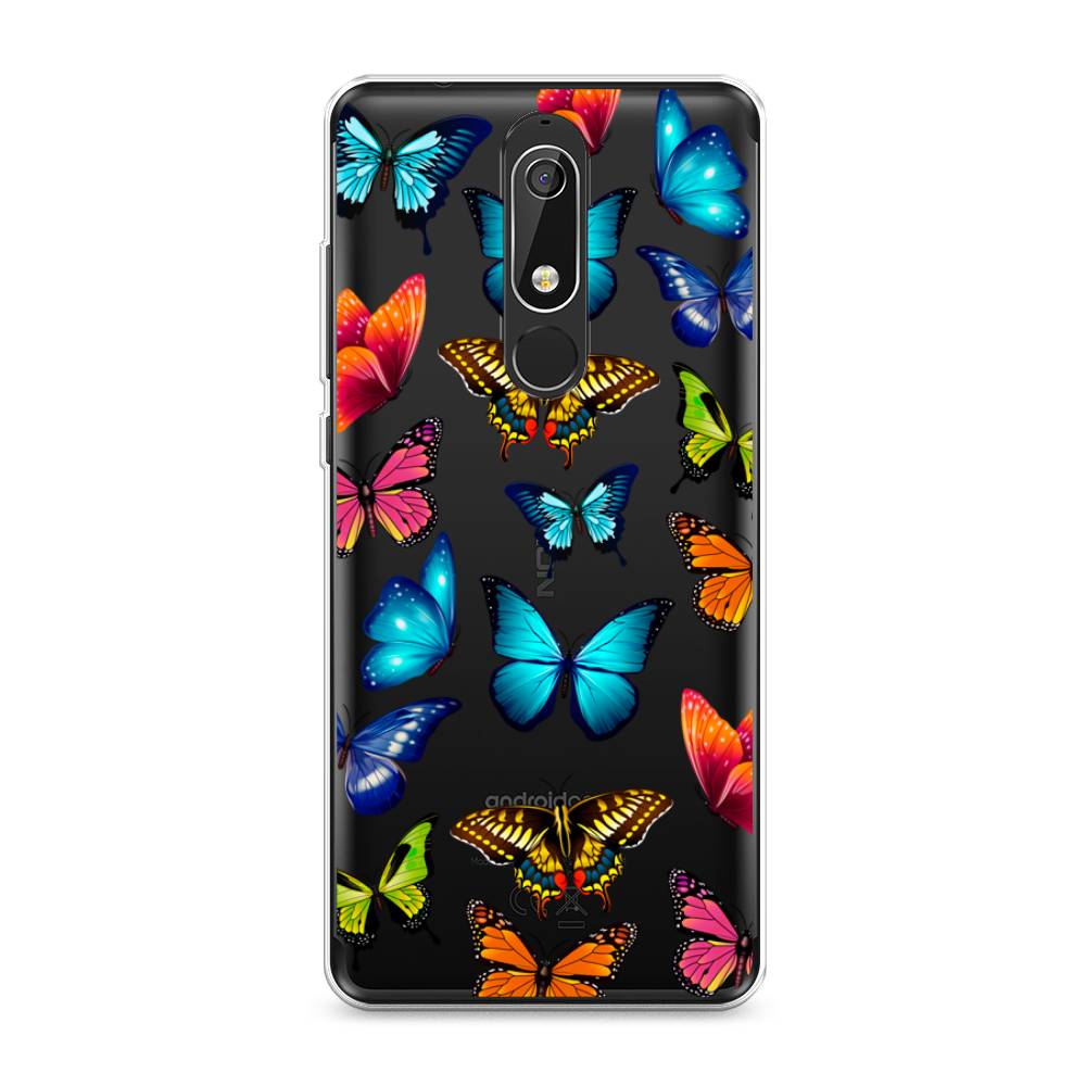 

Чехол Awog "Разные бабочки" для Nokia 5.1