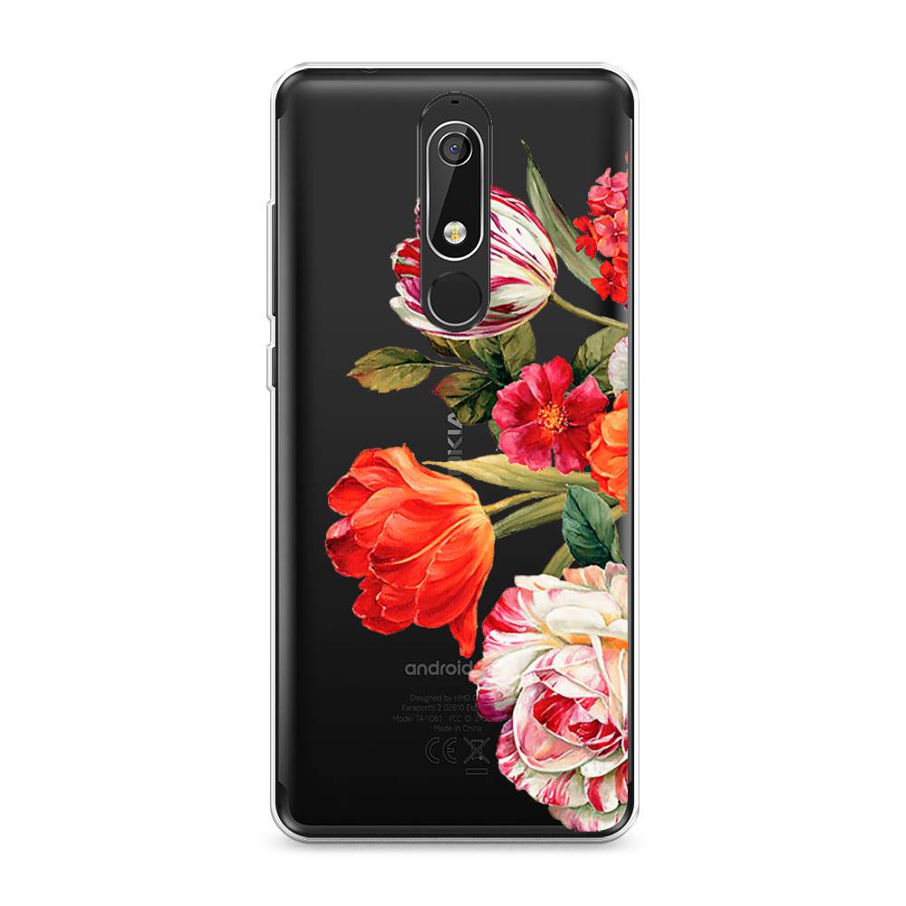 

Чехол Awog "Весенний букет" для Nokia 5.1, 121750-8