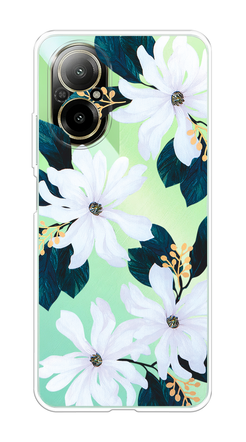 

Чехол на Realme C67 4G "Delilah Flower", Зеленый;белый, 2515750-1