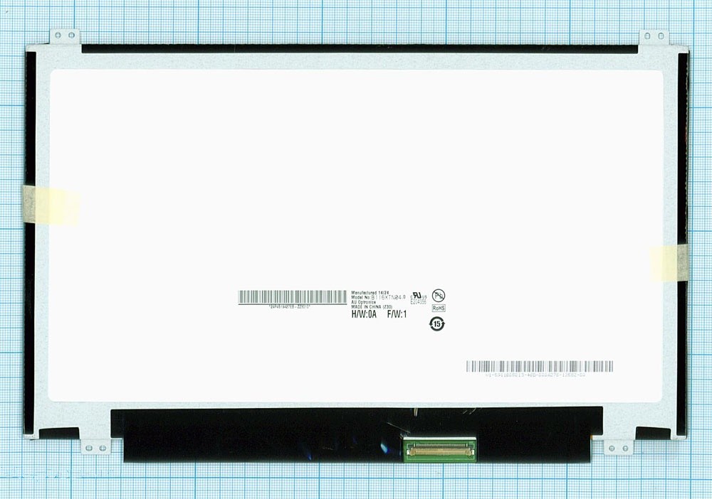 

Матрица ОЕМ для ноутбука B116XTN04.0, совместимая с p/n: B116XTN04.0