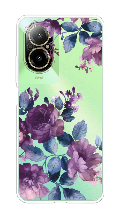 

Чехол на Realme C67 4G "Purple Blossoms", Синий;фиолетовый, 2515750-1