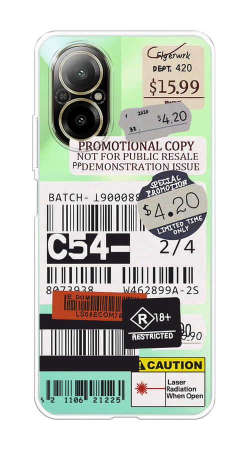 

Чехол на Realme C67 4G "Flight to Paris", Серый;бежевый, 2515750-1