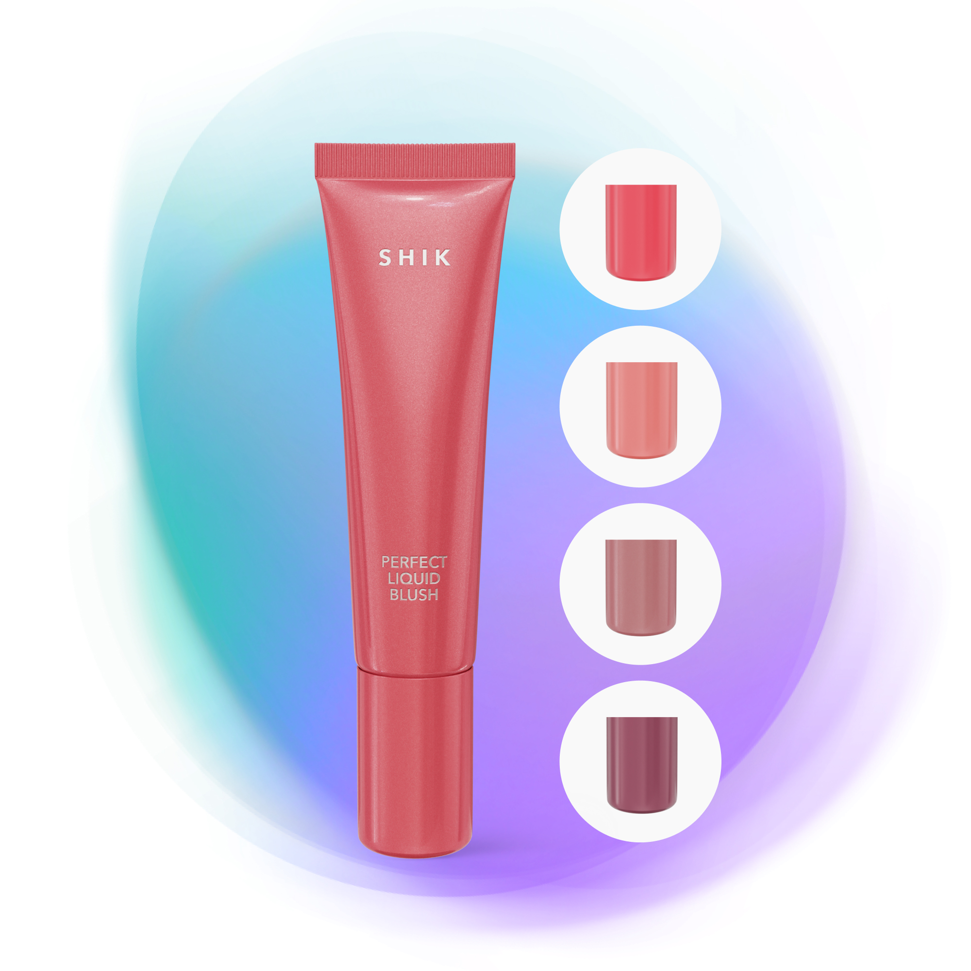 Румяна для макияжа лица SHIK Кремовые Perfect liquid blush жидкие стойкие тон 05