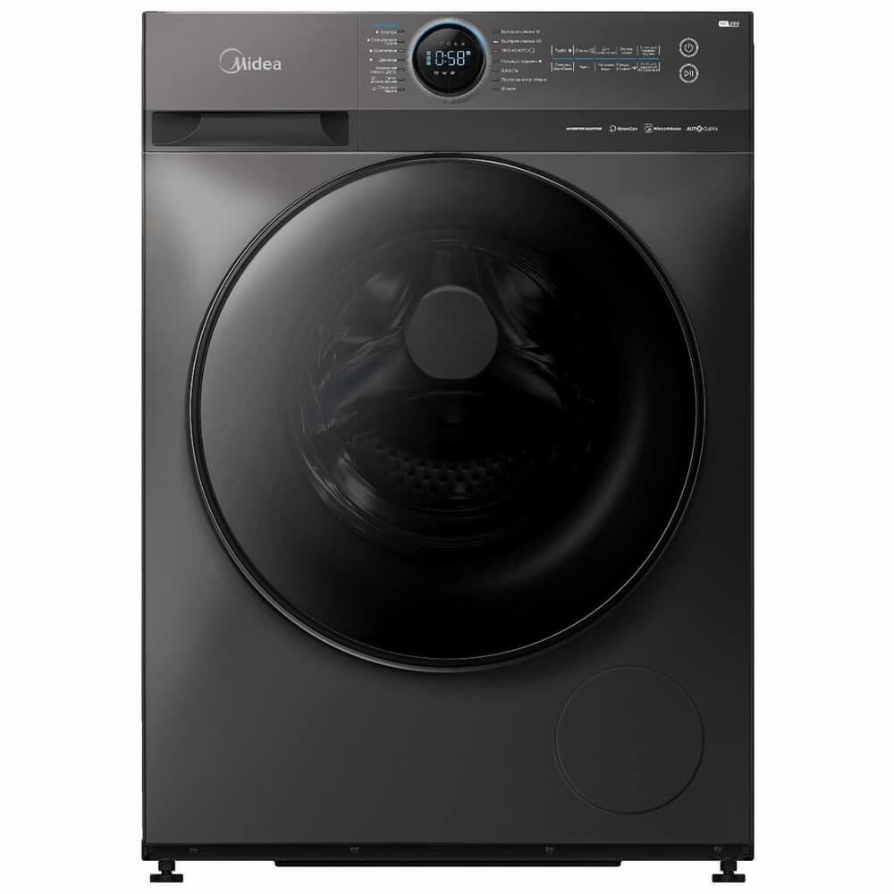 Стиральная машина Midea MF200W80WBS/S-RU серый швейная машина necchi q132 белый серый