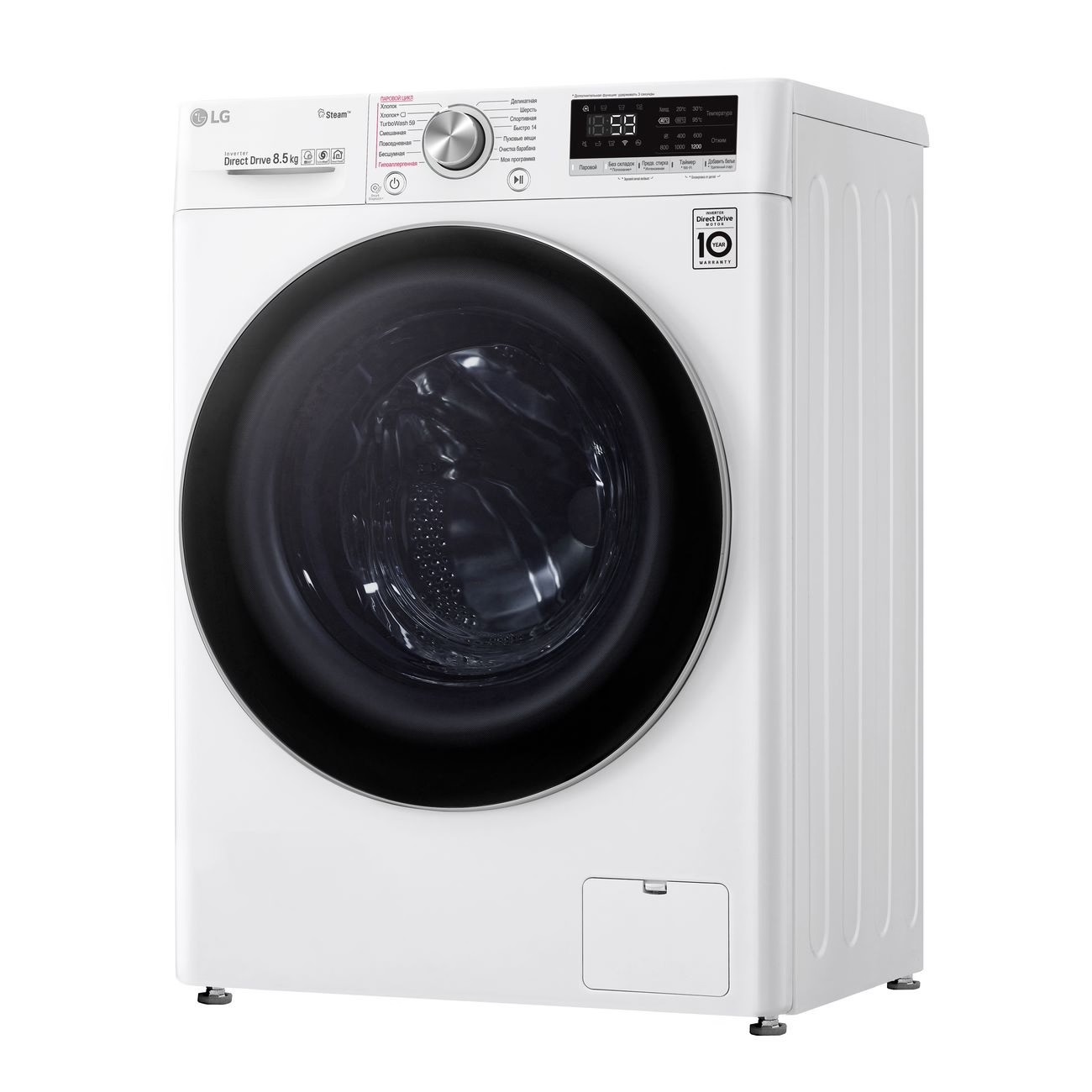 

Стиральная машина LG F2V7GW1W белый, F2V7GW1W