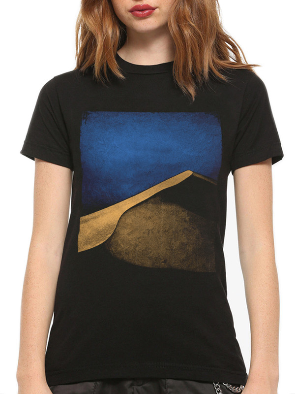 

Футболка женская Dream Shirts Дюна Женская16 черная 3XL, Дюна Женская16
