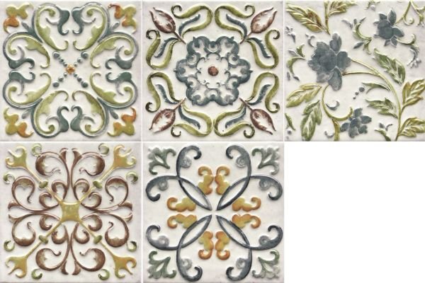 фото Плитка mainzu calabria decor bambola mix 15х15 0.99 м2