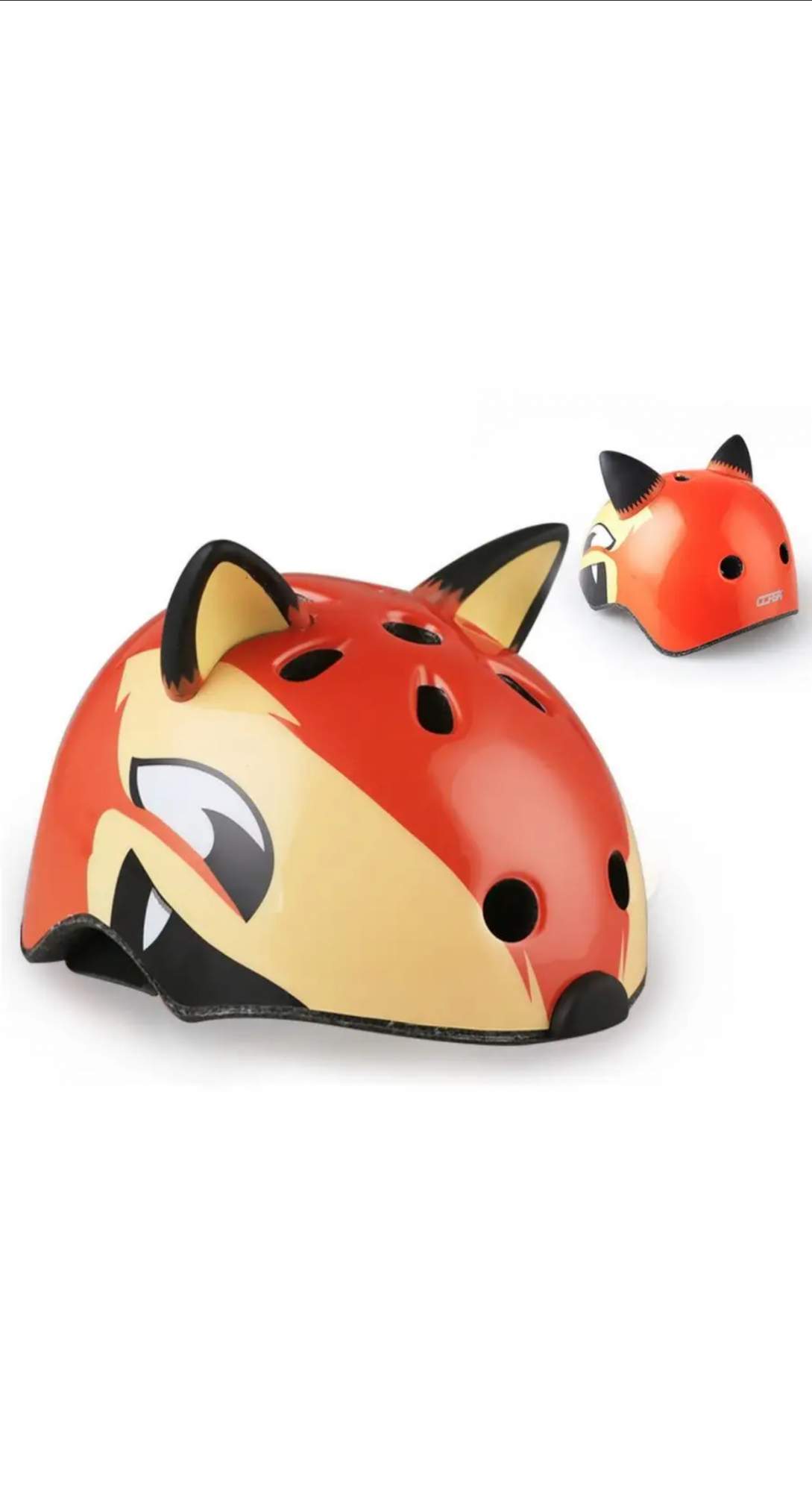 Велосипедный шлем Corsa, Лисичка, размер M, цвет оранжевый