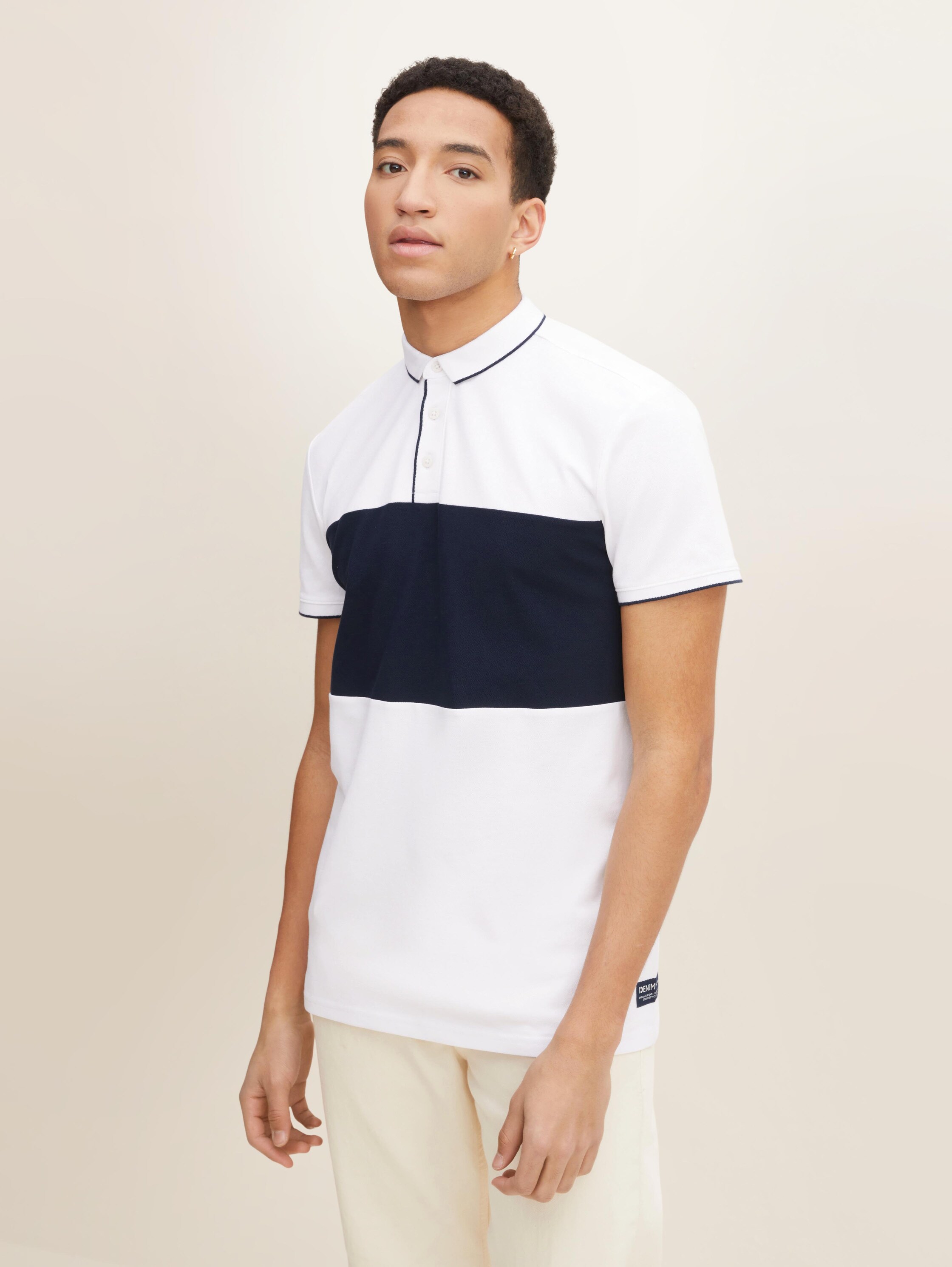 

Футболка мужская Tom Tailor Denim 1031538 белая L, 1031538