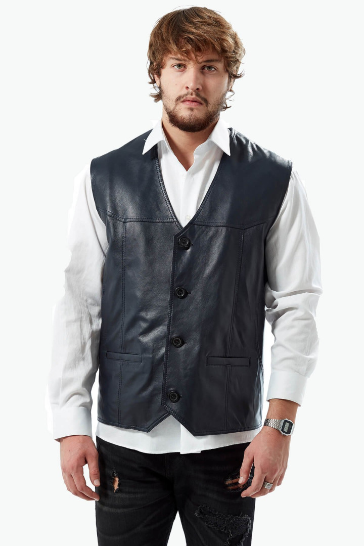 

Жилет мужской Deriza 35-titan синий M (товары доставляются из-за рубежа), 35-titan