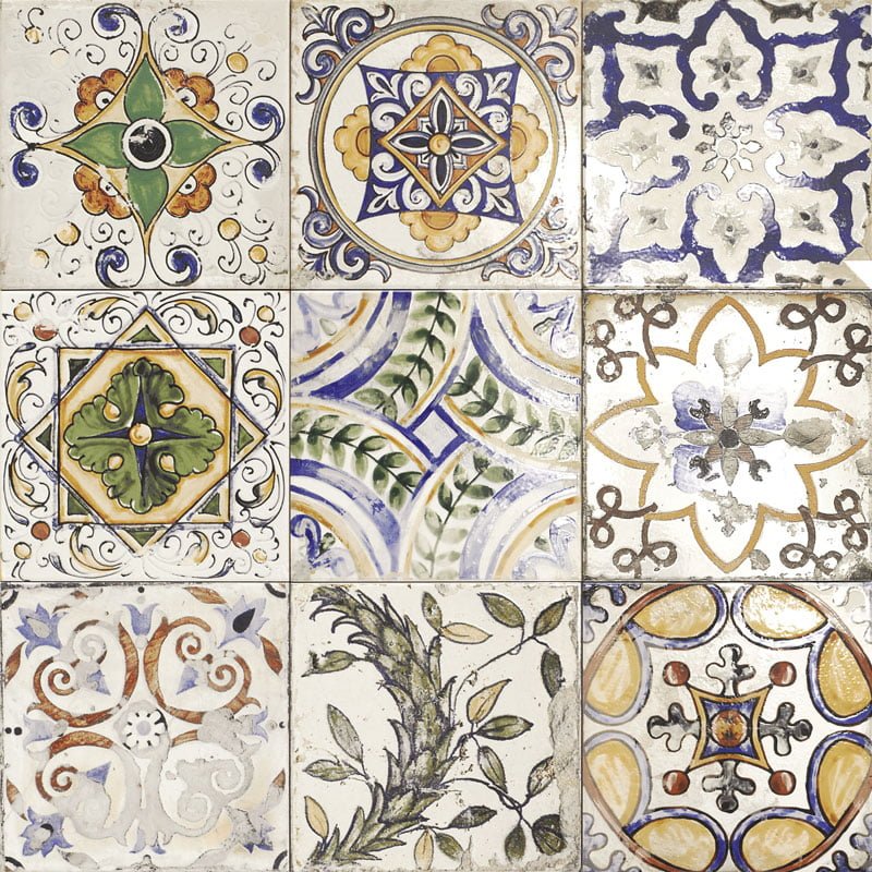 

Плитка Mainzu Maiolica Perlage Centro 20x20 1 м2, Maiolica