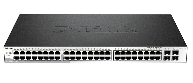 

Коммутатор D-Link DGS-1210-52MP/F4A (DGS-1210-52MP/F4A), Черный, DGS-1210-52MP/F4A
