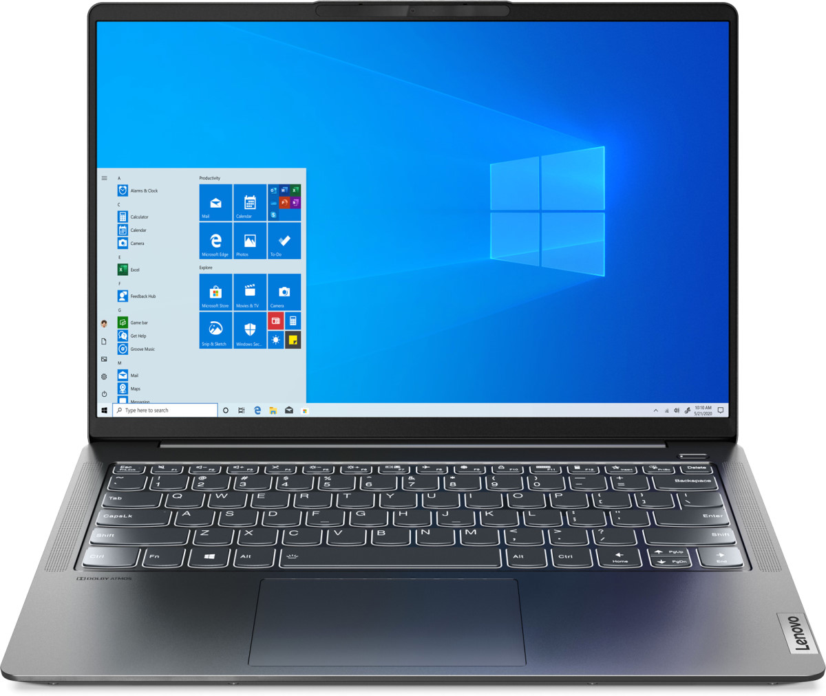 фото Ноутбук lenovo ideapad 5 pro 14itl6 grey (82l3002drk)