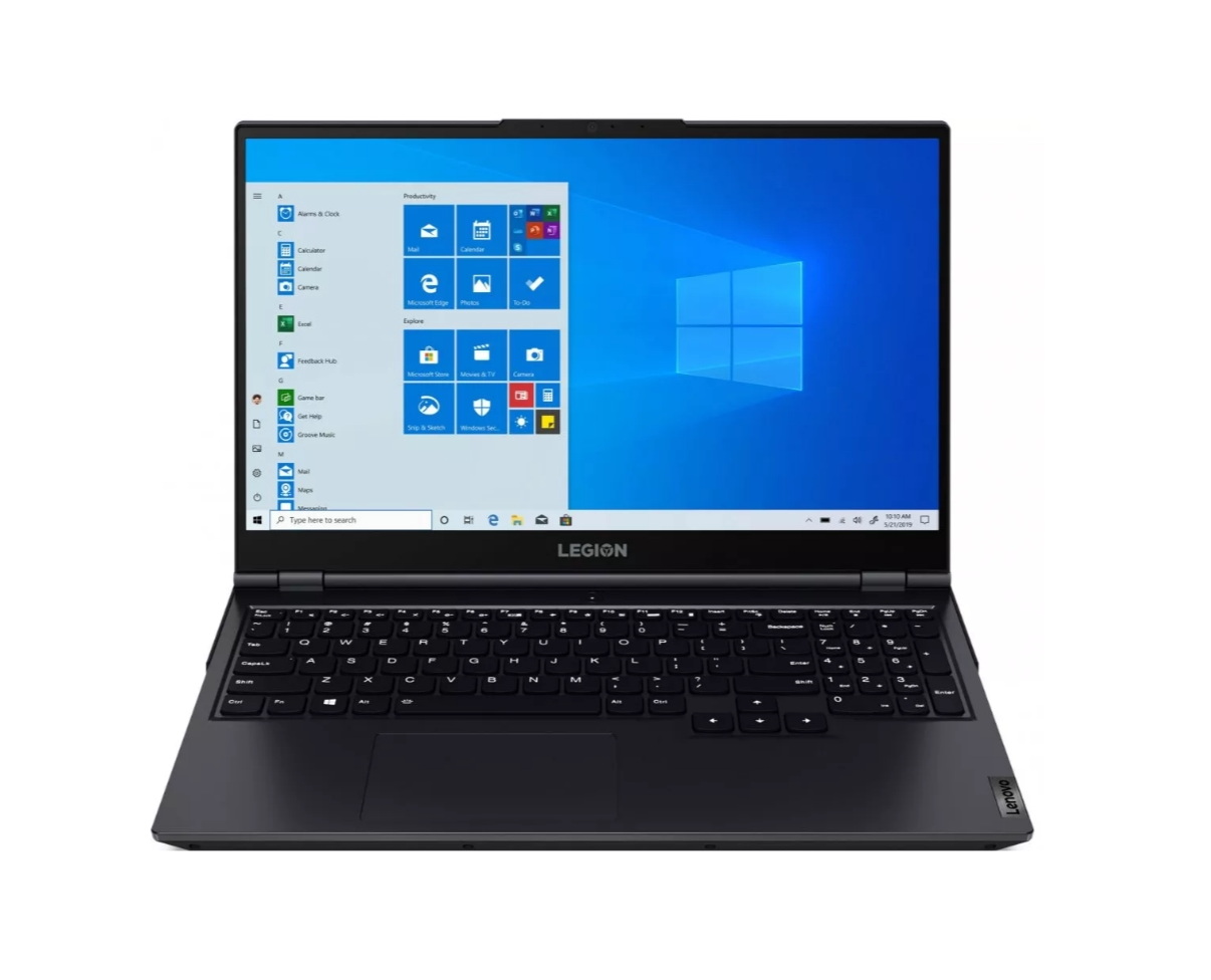 фото Игровой ноутбук lenovo legion 5 15ach6 dark blue (82jw001uru)