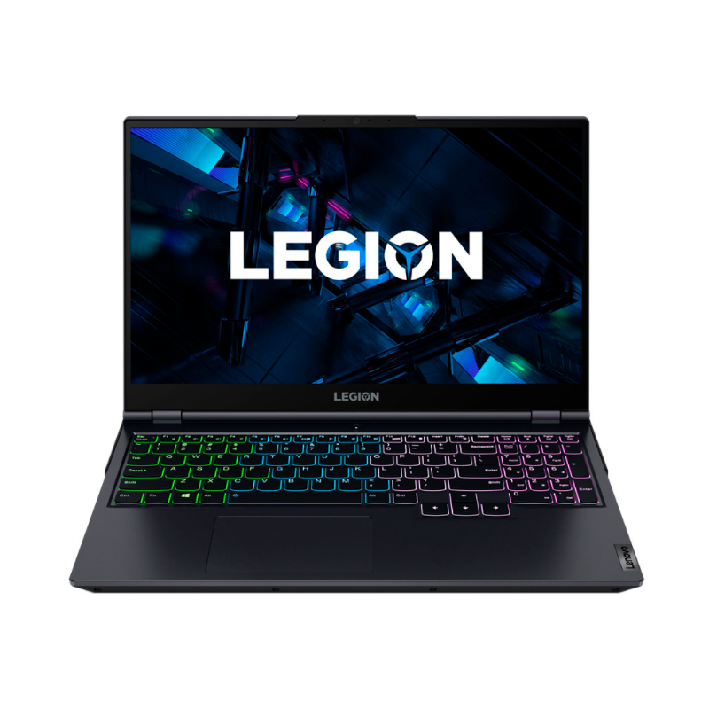 фото Игровой ноутбук lenovo legion 5 15ith6 dark blue (82jk000qrk)